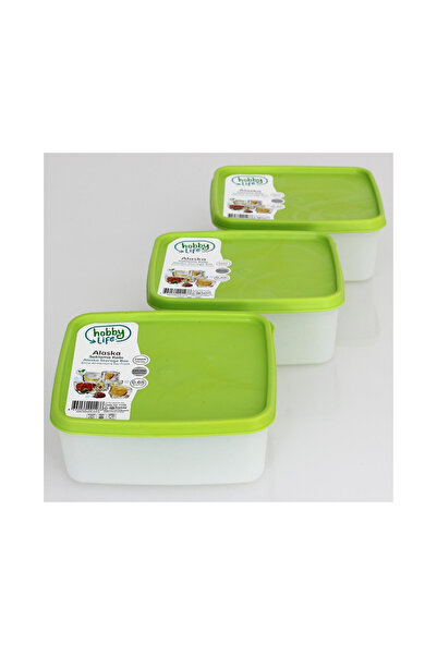 Tuppee Alaska 0.65 Liter 3-Piece Nofrost Storage Set - -20 Degree Resistant