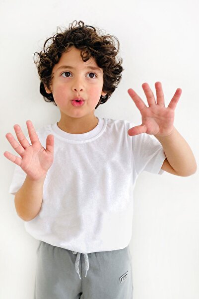 Breeze Boy's T-shirt Basic 4-14 Years, White