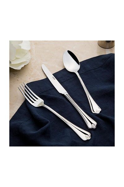 Nehir Fulya Simple 12 Person 89 Piece Leather Boxed Fork Spoon Knife Set