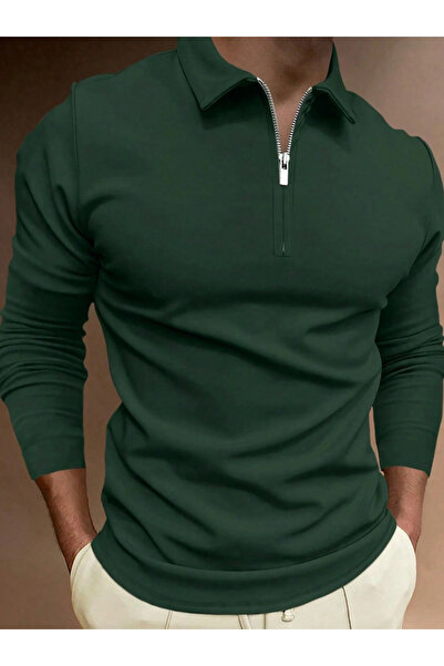 King Brothers Khaki Slim Fit Polo Collar Men's T-Shirt