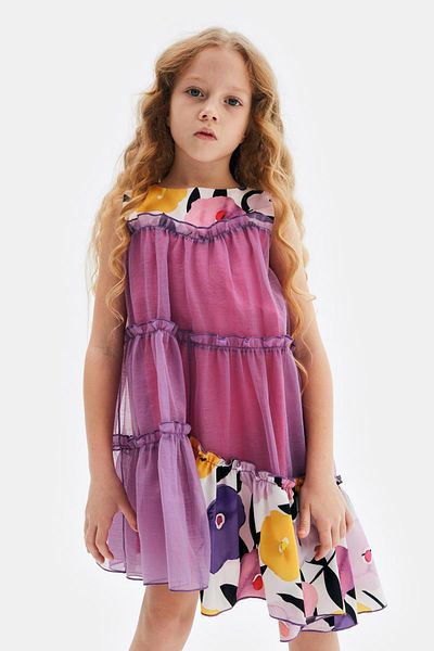 Lia Lea Bg Store Girl Purple Dress 23Ss0L01995