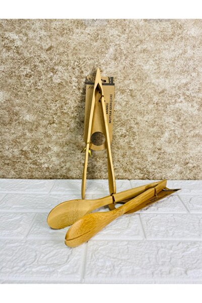 KAPLANBABA BAMBU IZGARA MAŞASI KIZARTMA VE SERVİS MAŞASI 30 CM 1 ADET