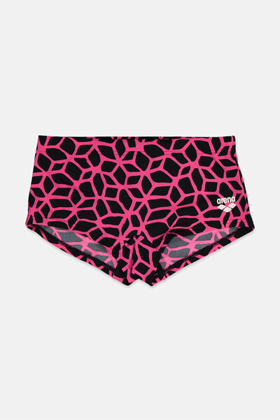 ARENA Men Abstract Print Pull On Swimwear Trunks, Multicolor