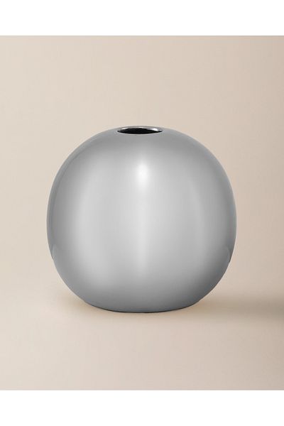 Madame Coco Dahlia Vase - Silver