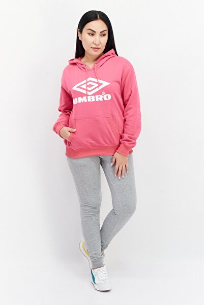UMBRO Women Sportswear Fit Outdoor Sweatshirt, Pink