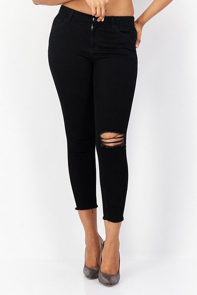 DOROTHY PERKINS Women Skinny Fit Dark Stretchable Denim, Black
