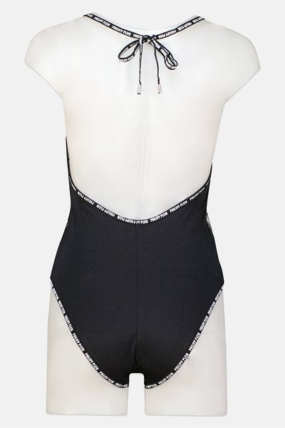 PHILIPP PLEIN Women Embellished Non Padded One Piece Swimwear, Black