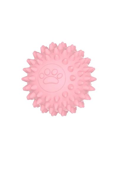 Choice Pink Puppy Chewing Ball Interactive Dog Chew Toy Bite Resistant Teeth Cleaning Boredom Relief Small