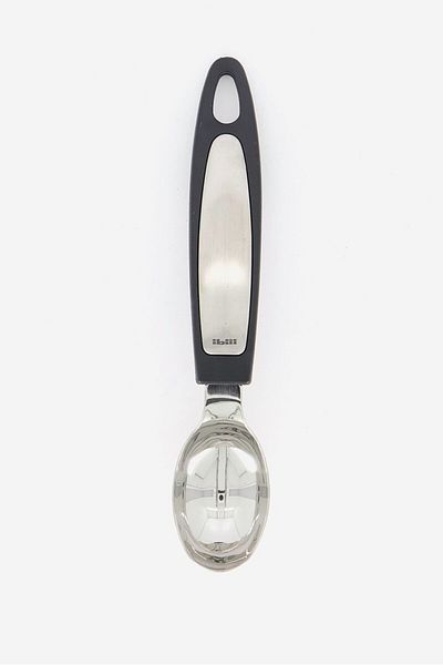 iBiLi Ice Cream Portioner, Silver and Black