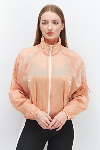 adidas Kadın Spor Giyim Fit Uzun Kollu Hafif Antrenman Ceketi, Allık