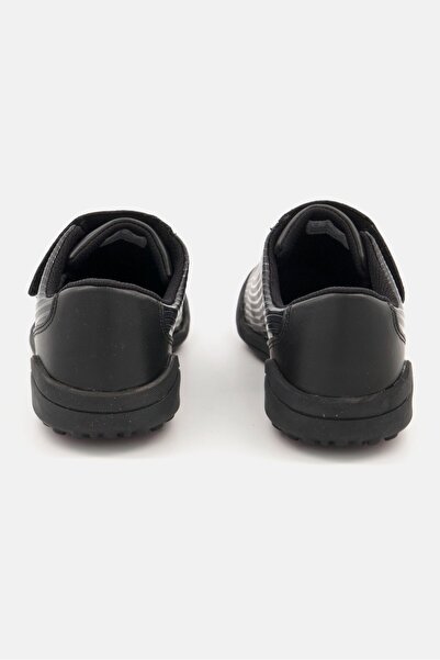 CLARKS Kids Boy Velcro Closure Casual Shoes, Black