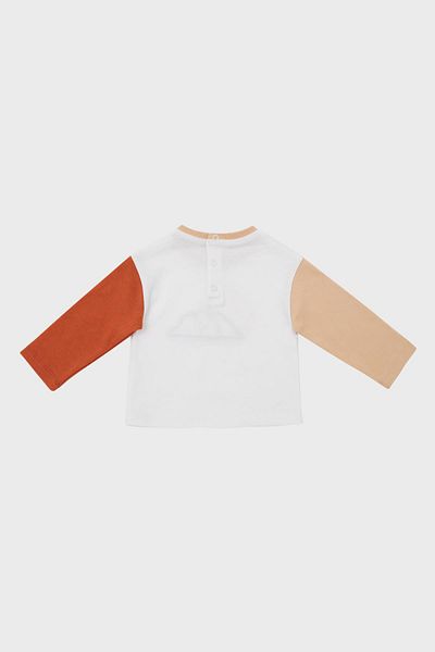 GB Baby Bg Store Baby Boy Ecru T-shirt 22pfwbg1513