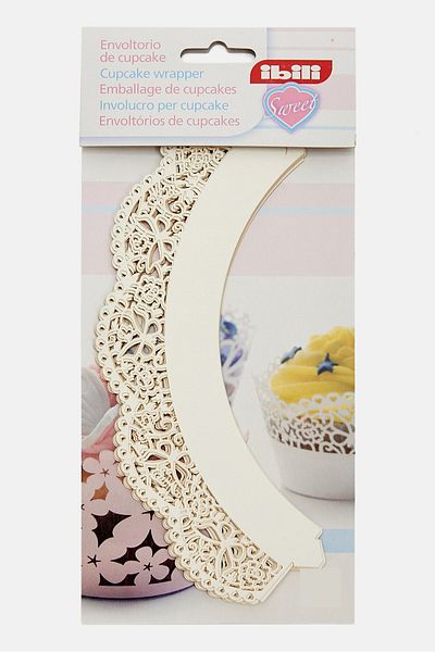 iBiLi Cupcake Wrapper, White