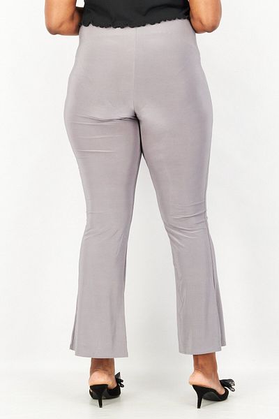 collusion Women Full Length Flared Legging, Charcoal
