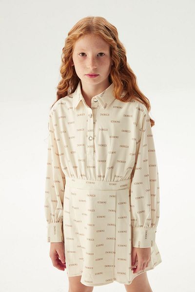 Iceberg Bg Store Girls White Dress