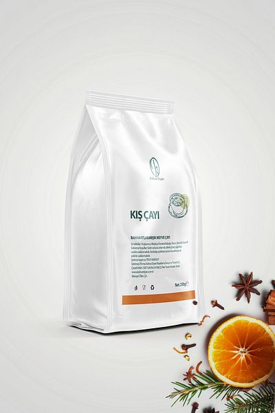 Kahve Diyarı 250 g Mixed Winter Tea - Rosehip, Hibiscus, Orange Peel, Cinnamon, Ginger, Carnation