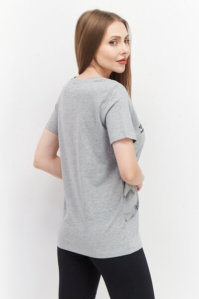 UMBRO Women Sportswear Fit Training T-Shirt, Grey