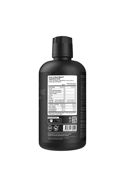 Kingsize Nutrition Thermo Carnitine 1000 mL - Yeşil Elma