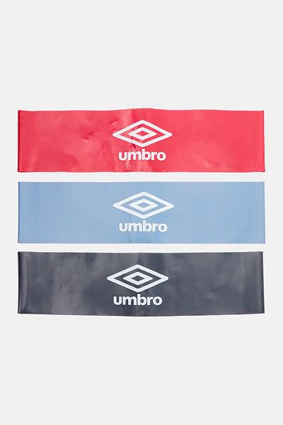 UMBRO 3 Pieces Resistance Band, Black