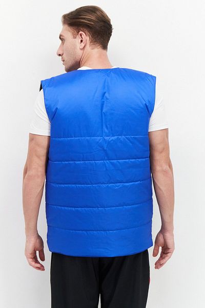 adidas Men Sportswear Fit Sleeveless Reversible Vest Jacket, Blue