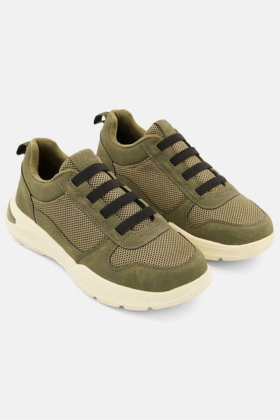 RBX Men Slip On Training Shoes, Khaki