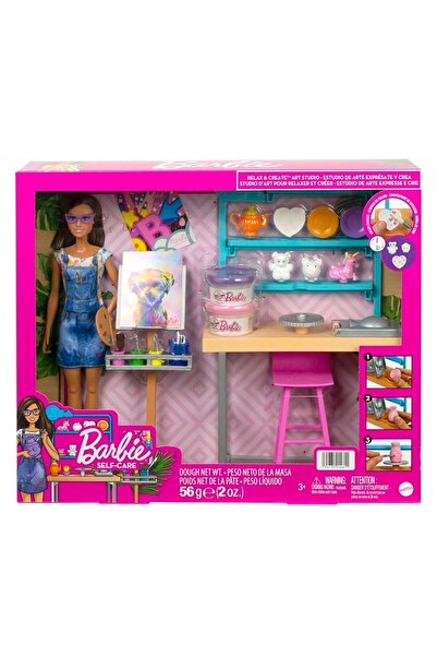 mattel Barbie’nin Sanat Atölyesi Oyun Seti HCM85