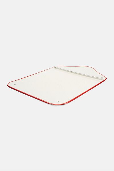 iBiLi Wall Rack Bordeaux, White