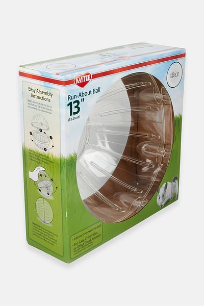 kaytee Run-about Ball Clear Balls And Wheels, Blue