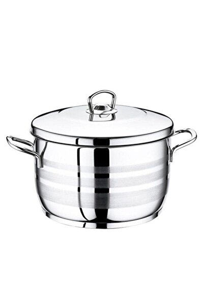 SAFINOX Flavia 28×17 Cm Derin Metal Kulplu Indiksiyon Tencere 10.5 Cm