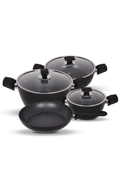 Serenk Set de oale de granit Excellence 7 piese