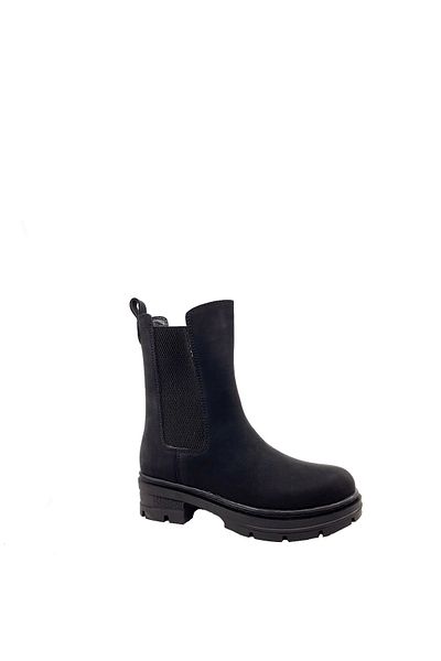 AYAKKABIMOOD Shoesmood Cc 712 Μαύρες Σμαραγδένιες Ελαστικές Μπότες