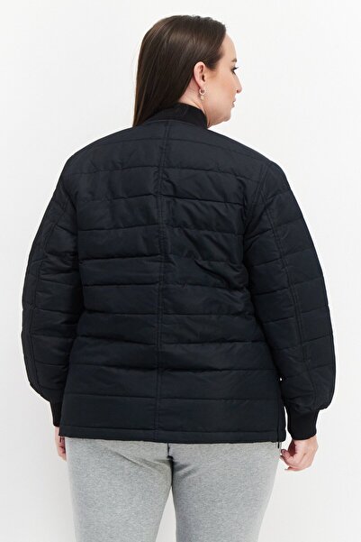 Converse Women Sportswear Fit Outdoor Bomber Jacket, Black