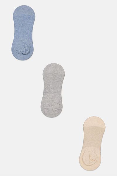 XOXO Women T3 Pair Textured Socks, Blue