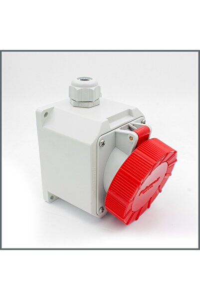 palazzoli Ensüstriyel Sıva Üstü Priz Su Geçirmez 32A (IP66/IP67) 400V h:6 3P+N+T