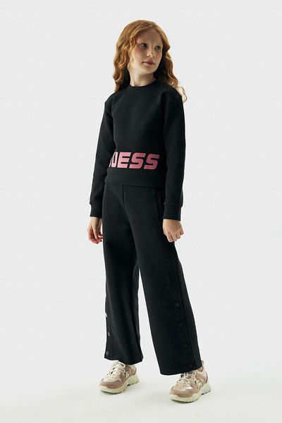Guess بي جي ستور بنطال بناتي أسود 23pfwgjyq18