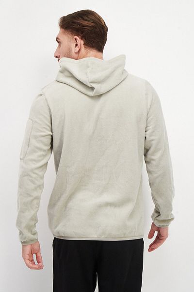 UMBRO Men Sportswear Fit Long Sleeve Running Hoodies, Light Grey