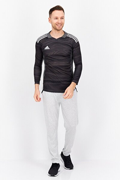 adidas Men Sportswear Fit Brand Logo Training Sweatshirt, Grey