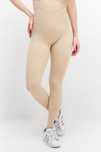 adidas Women Sportswear Fit Formotion Tights, Beige