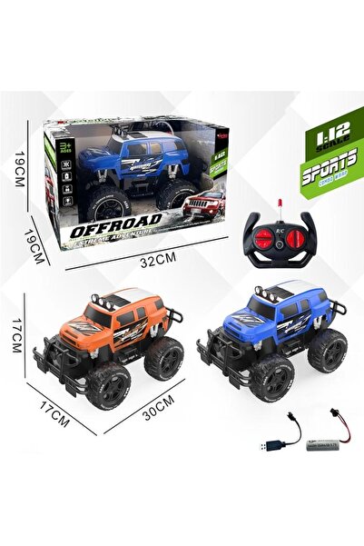 Vardem Xf-789 Uzaktan Kumandalı Full Fonksiyon Şarjlı Işıklı Off Road Jeep 1:12