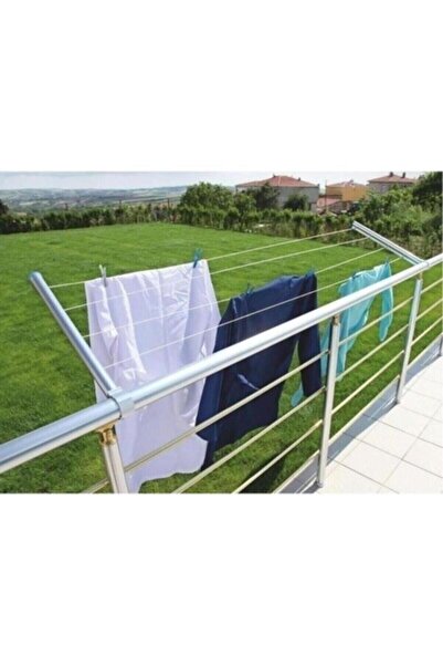 Genel Markalar Asvera - %100 Alüminyum Pratik Balkon Çamaşır Kurutmalığı - %1...