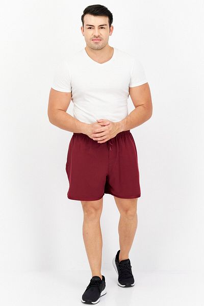 gaiam Men Sportswear Fit Training Short, Red