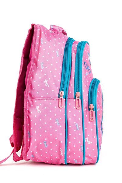 Necati Çanta Perina Club Фігурний рюкзак для початкової школи та сумка для ланчу світло-рожевого кольору