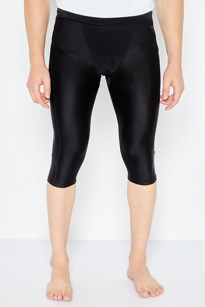 SPEEDO Men Brand Logo 3/4 Pull On Pant, Black