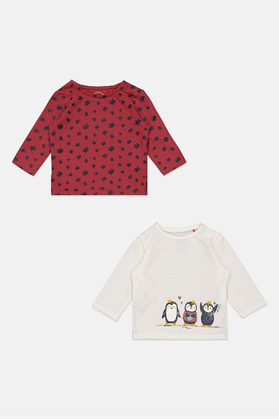 s.Oliver Toddlers Girl 2 Pieces Tops And Pajama Set, White
