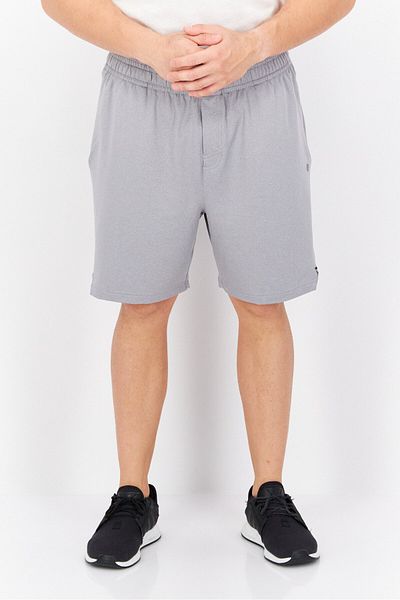 gaiam Men Sportswear Fit Training Shorts, Grey