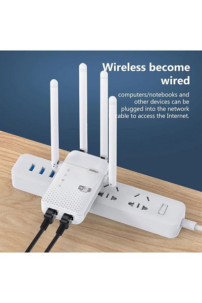 Choice مكرر واي فاي لاسلكي 300 ميجابايت في الثانية، موجه إشارة 2.4 جيجاهرتز 802.11N، موسع واي فاي لاسلكي طويل المدى...