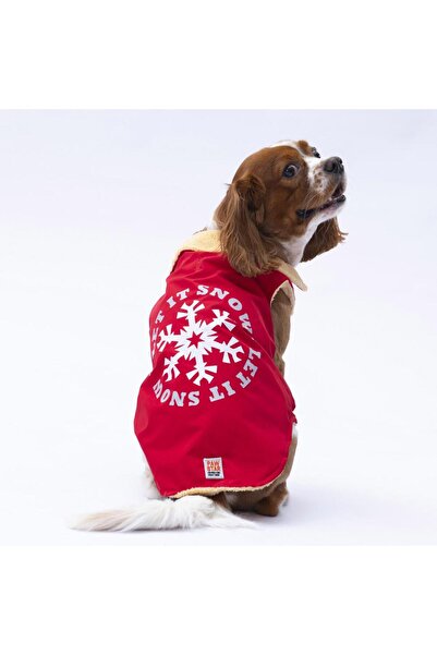 Pawstar Kırmızı Yukon Yelek Köpek Yeleği Köpek Kıyafeti Köpek Yağmurluk