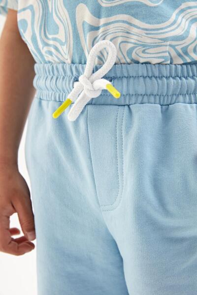 Nebbati Bg Store Boy Blue Shorts 23ss1nb3154