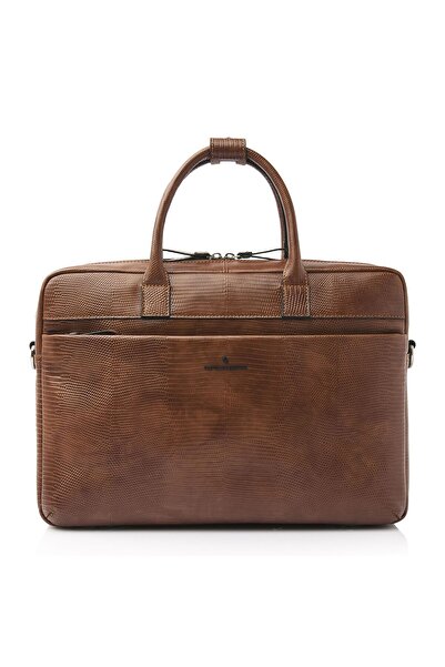 Castelijn & Beerens Ilse Handtasche RFID Schutz Leder 41 cm Laptopfach