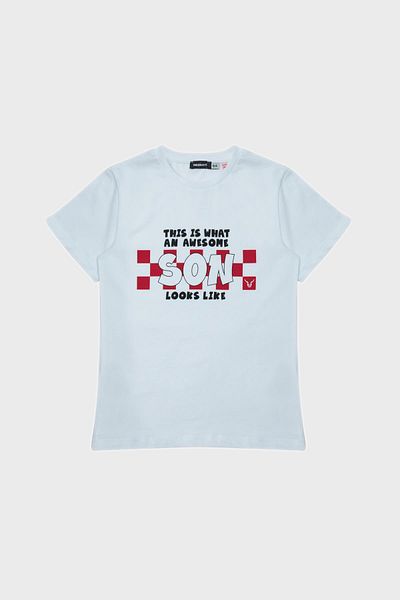Nebbati Bg Store Weißes T-Shirt für Jungen 23ss0nb3541